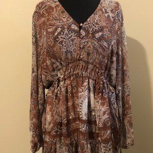 Coca Paisley Dress  (2)